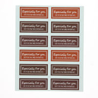 シモジマ 特殊強粘ギフトシール ユニバーサル レンガ 007067814 1束