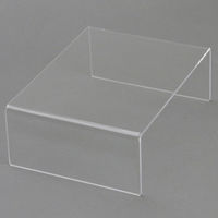 シモジマ アクリルディスプレイ コの字型3面200X150 007306205 1個