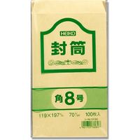 シモジマ ヘイコー クラフト封筒 角8 70G 007521200 1袋(100枚)