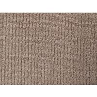 林 大判バスタオル ふんわり無撚糸 リブカラー ブラウン LJ424526 1枚