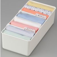 イノマタ化学 下着収納ケース M ホワイト 2953 1個