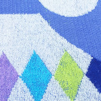 林 ハンドタオル 日本製(今治) ことほぎ 富士山 ブルー(青) WJ211301 1枚