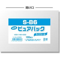 シモジマ ピュアパック S 14ー20(B6用) 006798232 1袋(100枚)