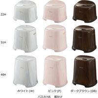 リッチェル バスカHA 腰かけ40H ホワイト 4945680300209 1個