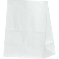パックタケヤマ 紙袋 H300 耐油角底袋 白無地 XZT55403 1袋(100枚)