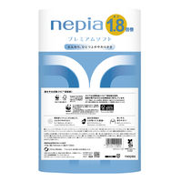 王子ネピア ネピアプレミアムソフトトイレットロール1.8倍巻シングル100M 4901121210001 1個(12巻)