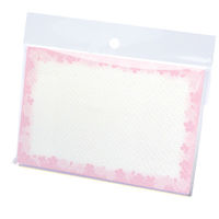 ササガワ カード 花枠 はがき判 16-1711 1冊(30枚)