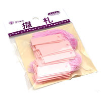 ササガワ スーパー提札 桃 19-860 1袋(100枚)