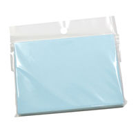 ササガワ メッセージカード袋 ブルー 16-940 1冊(20枚)