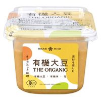 THE ORGANIC 有機大豆 400g 1セット（1個×3） ひかり味噌 オーガニック みそ
