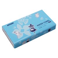 ムーミン ペーパータオル 中判 1セット（1パック（200枚入）×10）フィード