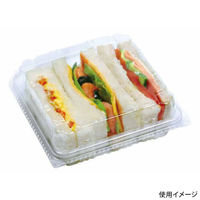 デンカポリマー サンドイッチ用フードパック OPSW12-12(40) 透明 00558680 1袋(50枚)