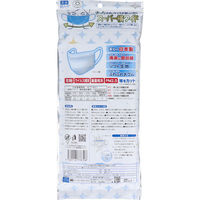 エスパック まっ白なやさしいマスク 横幅BIG 特大サイズ ホワイト 個包装 7枚入 1袋(7枚入)（直送品）