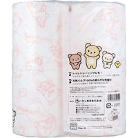 ハヤシ商事 リラックマ トイレットペーパー 33mダブル×4ロール入 1個(4ロール入)（直送品）