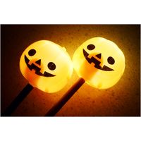 オオイシ 光る棒つきパンプキン 88182 1袋（12個）