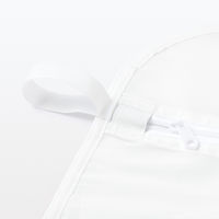 無印良品 高密度織 繊維くずを通しにくい洗濯ネット 平型 約縦70×横50cm 良品計画