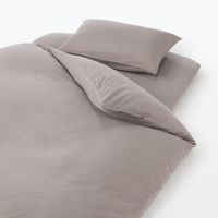 無印良品 綿フランネル敷ふとんシーツ S 兼浅型ボックスシーツ 100×200×3-10cm用 ライトブラウン 良品計画