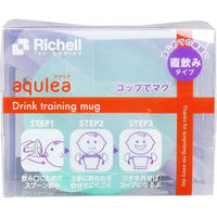 リッチェル アクリア コップでマグ 直飲みタイプ ライトブルー 41051 1個（直送品）