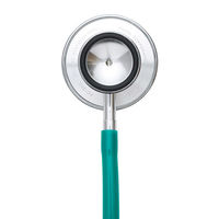 カネイシ FOCAL(フォーカル) ダブルヘッド聴診器 FC-202 グリーン GS1-128 1個（直送品）