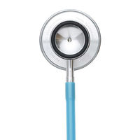 カネイシ FOCAL(フォーカル) ダブルヘッド聴診器 FC-202 スカイブルー GS1-128 1個（直送品）