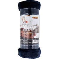 iiもの本舗 hokotto ふわふわマイクロファイバー ひざ掛け 約70×100cm NV 4589596694627 1個