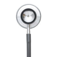カネイシ FOCAL(フォーカル) ダブルヘッド聴診器 FC-202 グレー GS1-128 1個（直送品）