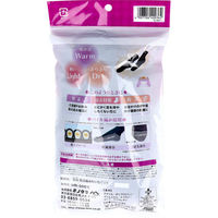 ミノウラ 温温 魔法瓶みたいなくつ下 クルー丈 ブラック 22~25cm 4907706400362 1足（直送品）