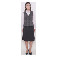 ボンマックス ベスト ベージュ×ネイビー 19号 AV1295 1着（直送品）