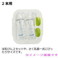 リッチェル ほ乳びんレンジスチーム消毒パック 2本用 2セット 20026 1個(2セット入)（直送品）