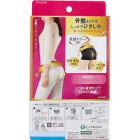 ピップ スリムウォーク骨盤をきっちり支えるショーツ Lサイズ ブラック PH494 1枚（直送品）