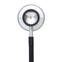 カネイシ FOCAL(フォーカル) ダブルヘッド聴診器 FC-202 ブラック GS1-128 1個（直送品）