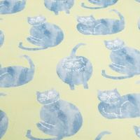 Gym terior トランポリンクッション かぎのしっぽの猫 1個 FUJIEI エクササイズ カバー付 運動不足解消 体幹トレーニング 動物柄 かわいい