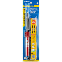 白光 はんだこて レッド 100V-40W 平型プラグ #502 1本