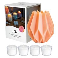 ペガサス・キャンドル キャンドルホルダー ブルーミン Cピンク/PL #6663202 1箱（直送品）