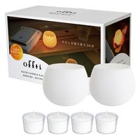 ペガサス・キャンドル バスキャンドル プカ ホワイトティー #6663302 1箱(2個入)