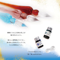 日本出版販売 ラメインクとガラスペン アンバー 2023312 1セット（直送品）