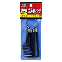 豊光 リング付六角棒レンチ 8pc 288-H 1パック（直送品）
