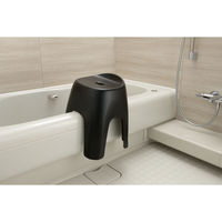 リッチェル ハユール 腰かけ TX 40H ブラック 4282396 1個（直送品）