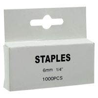 豊光 タッカー用ステープル 6mm 635-6S 1箱(1000本入)
