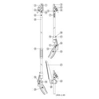アルスコーポレーション 150S-1.8D 固定スペーサー 999LCS15 1個（直送品）
