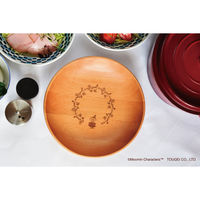 籐芸 ラウンドディッシュM(リトルミイ) 2G MRB210BE-LT2 1枚（直送品）