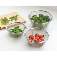 ヨシカワ ミズリード2 ステンレスミニザル3pcs(13・15・17cm) SJ3466 1箱（直送品）