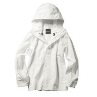 Makku(マック) パノラマバッグインレインスーツ AS-5140 ホワイトS 1着（直送品）