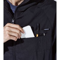 おたふく手袋 FUBAR ユーティリティージップアップパーカ グレージュ L FB-231 1枚（直送品）