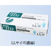 リーブル ニトリルP.F. フィット ブルー パウダーフリー LL #2132 1箱