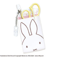 セントレディス ミッフィー胸ポケット用ペンケース FACE ピンクベージュ ST-CNMF0009 1セット(5個入)（直送品）