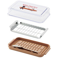 スケーター BTG2DXNN ステンレスバターカッター&ケース(バターナイフ付) 【リサとガスパール】 594434-BTG2DXNN 1個（直送品）