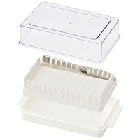 スケーター BTG1N 定量カッティングガイド付バターケース 【ベーシック】 597411-BTG1N 1個（直送品）
