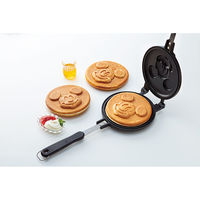 スケーター ALHOC1 アルミ製ホットケーキメーカー 【ミッキーマウス_2】 632921-ALHOC1 1個（直送品）