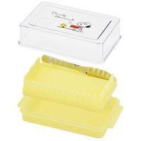 スケーター BTG1N 定量カッティングガイド付バターケース 【SNOOPY 水彩】 648373-BTG1N 1個（直送品）